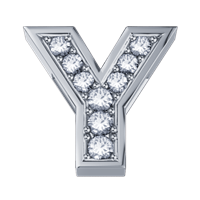 Charm Elements in Weißgold Diamante DCHF3319Y.002